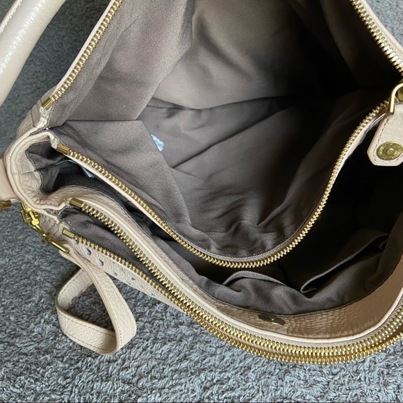 J. Crew Blush Pink Biennial Cutout Hobo Purse - Picture 12 of 16